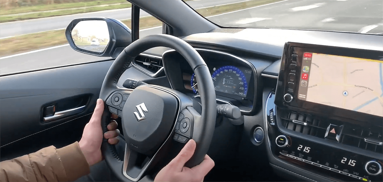 Suzuki stuur van autbedrijf in Assen