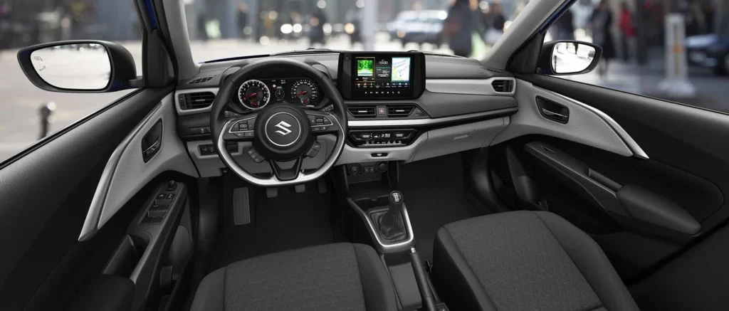 suzuki swift interior 2024